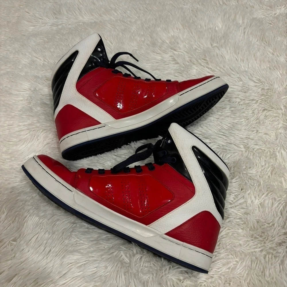 Adidas Adi High Ext Scarlet Red White Blue G56624 Men’s Size 9